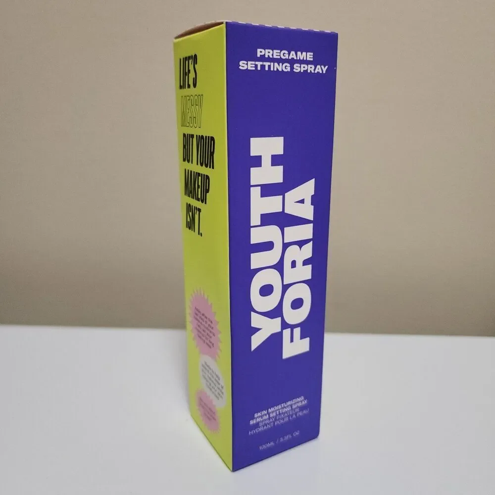 Youthforia Pregame Setting Spray Skin Moisturizing Serum Mist 100ml / 3.3fl oz